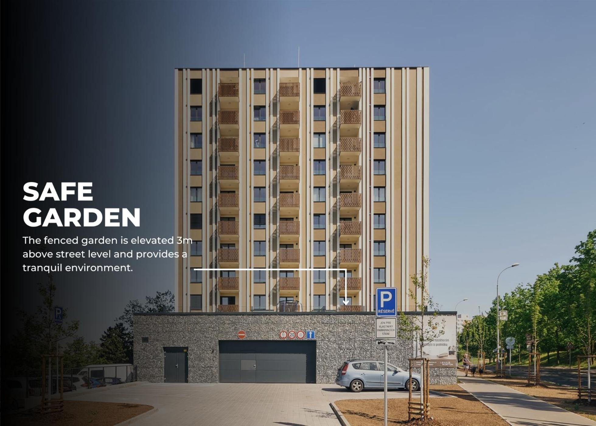 Beta Home - Garage, Air Condition, Garden, At Metro Prag Dış mekan fotoğraf